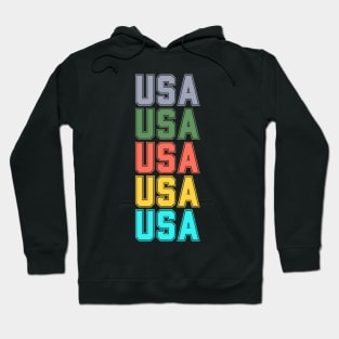 USA SPORT ATHLETIC TRNDY URBANWARE INDEPENDENCE DAY 4TH JULY Hoodie